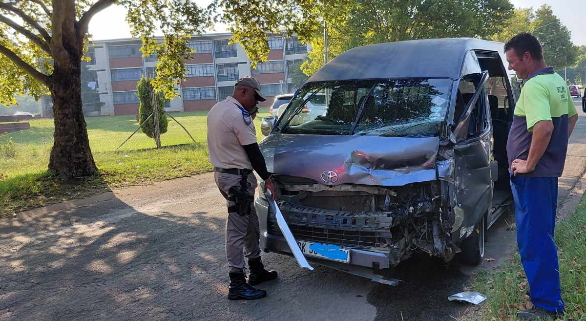 Pioneer Park school transport collision