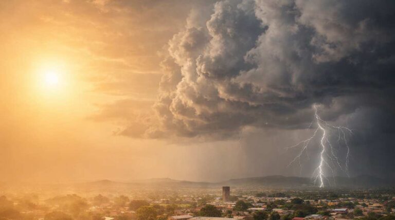 Newcastle Ladysmith Vryheid weather weekend