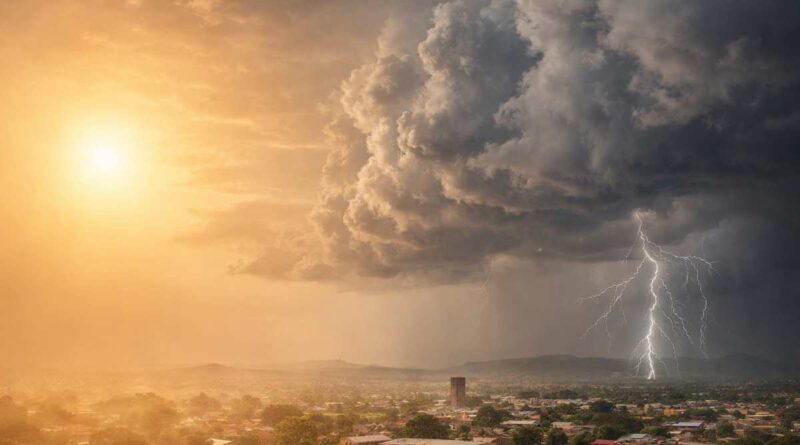 Newcastle Ladysmith Vryheid weather weekend