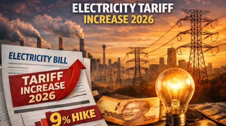 Eskom electricity tariff increase 2026