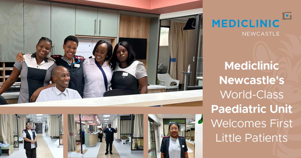 Mediclinic Newcastle paediatric unit
