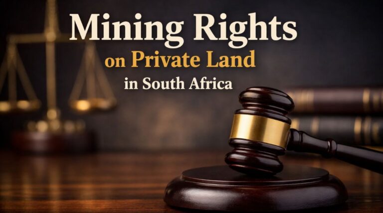 mining rights on private land South Africa