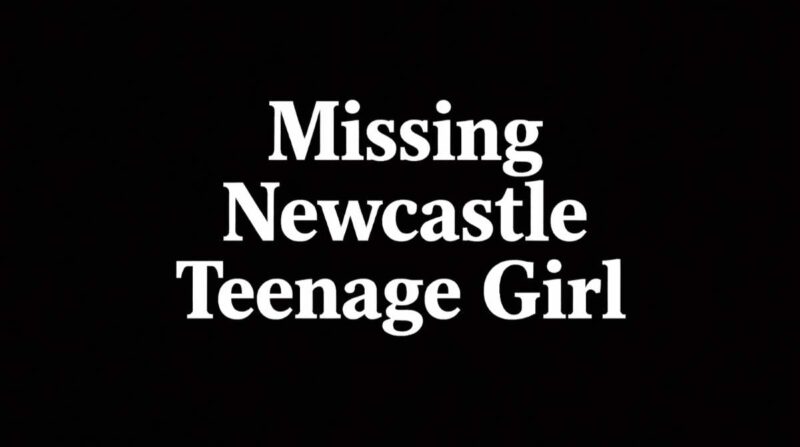 Missing Newcastle girl