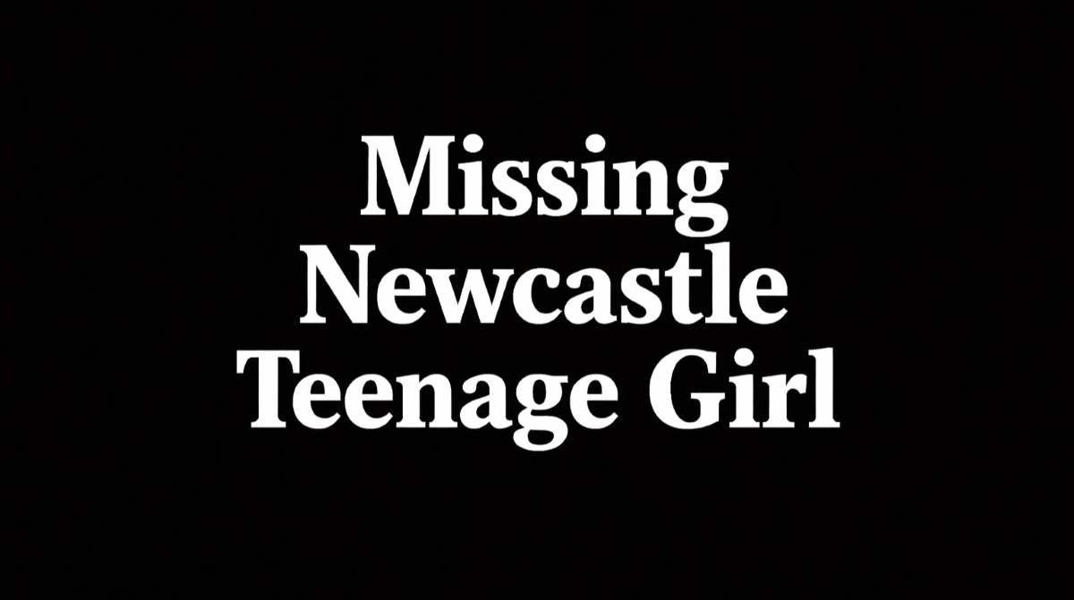 Missing Newcastle girl
