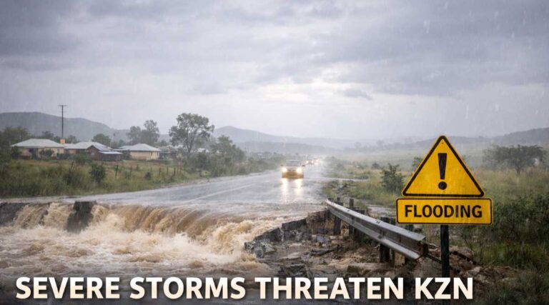 SAWS severe storms KwaZulu-Natal