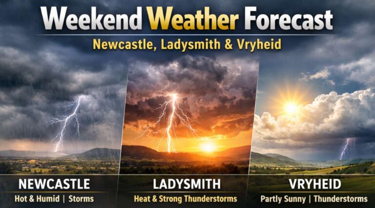 Weekend weather forecast