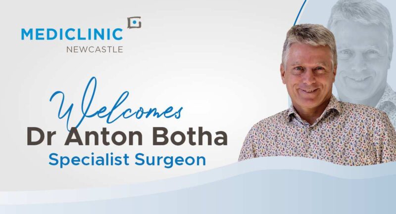 Dr Anton Botha Mediclinic Newcastle