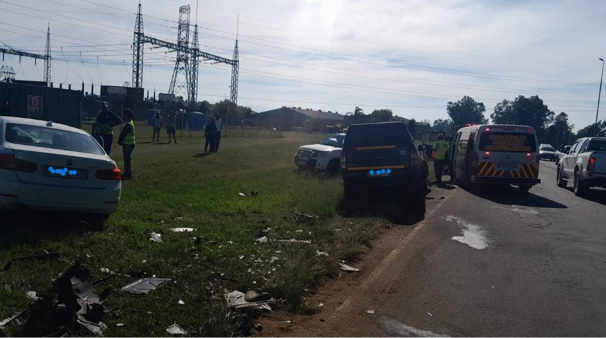 head-on collision in Newcastle