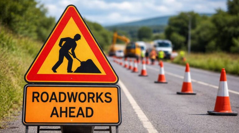 R103 road repairs Ladysmith