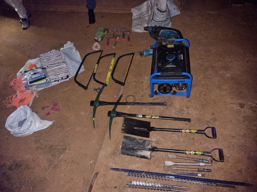 Vryheid illegal mining arrests