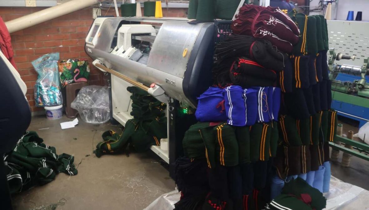 Newcastle textile factory raid