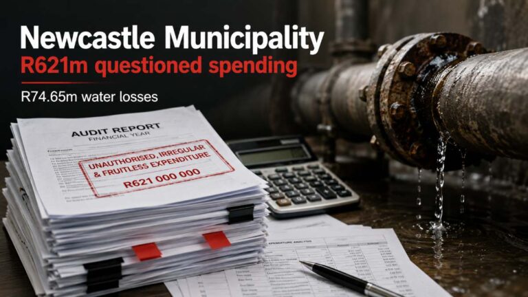 Newcastle Municipality R621m expenditure