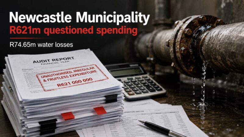 Newcastle Municipality R621m expenditure