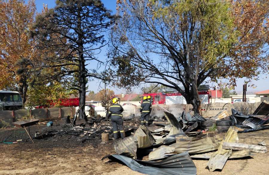 Drakensberg Drive fire