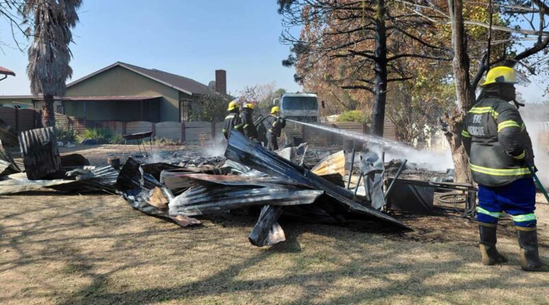 Drakensberg Drive fire