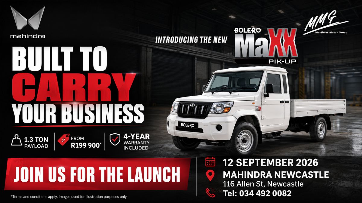 MMG Mahindra Newcastle launch September