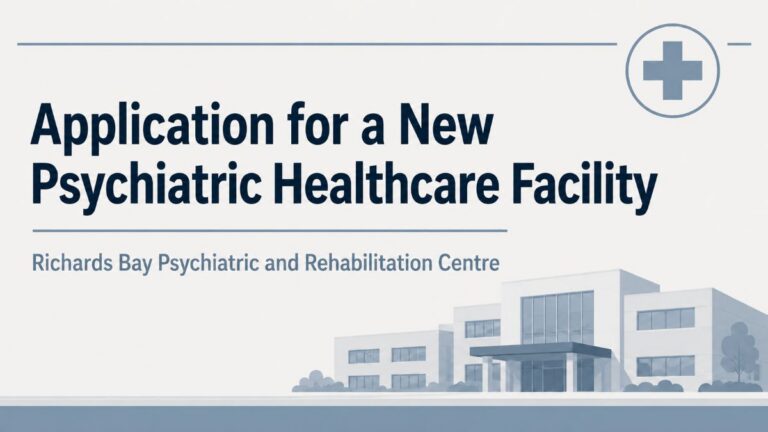 Richards Bay psychiatric healthcare facility