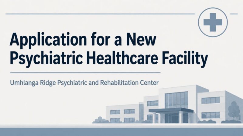 Umhlanga Ridge psychiatric healthcare facility