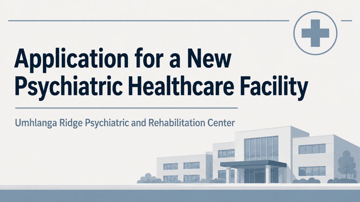 Umhlanga Ridge psychiatric healthcare facility